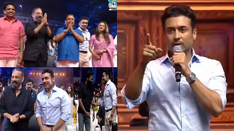 அகரம் விழாவில் சூர்யாவை பாராட்டிய வெற்றிமாறன்