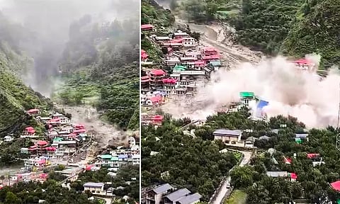 உத்தரகாண்ட்டில் திடீர் வெள்ளத்தால் மூழ்கிய கிராமம்.. சிக்கியோர் நிலை என்ன? அதிர்ச்சி வீடியோ