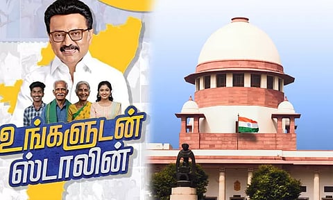 அரசு திட்டங்களில் முதல்-அமைச்சரின் பெயரை பயன்படுத்த தடையில்லை - சுப்ரீம் கோர்ட்டு உத்தரவு