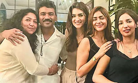 Is Dhanush dating actress Mrunal thakur?