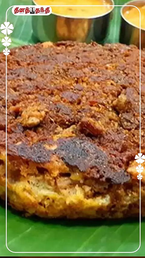 வீட்டிலேயே செய்யலாம் மதுரை ஸ்டைல் கறி தோசை..!