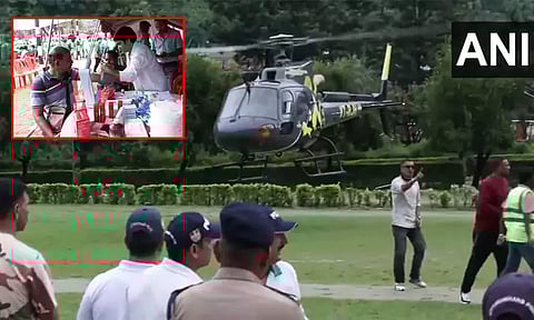 உத்தரகாண்ட்: மேகவெடிப்பு 3-வது நாளாக ஹெலிகாப்டர் வழியே தொடரும் மீட்பு பணி