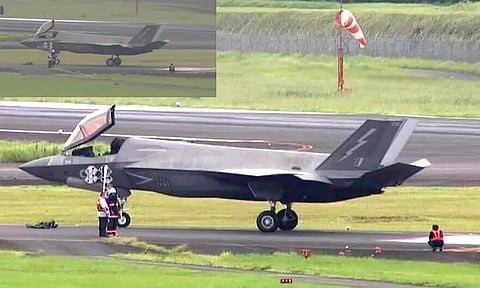 தொழில்நுட்ப கோளாறு: ஜப்பானில் அவசர அவசரமாக தரையிறங்கிய இங்கிலாந்து போர் விமானம்