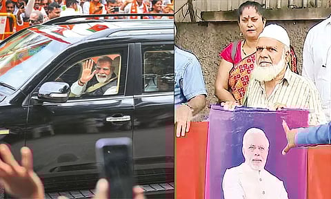 பிரதமர் மோடி 'அல்லா' கொடுத்த பரிசு: கர்நாடகாவில் முஸ்லிம் முதியவர் பாராட்டு