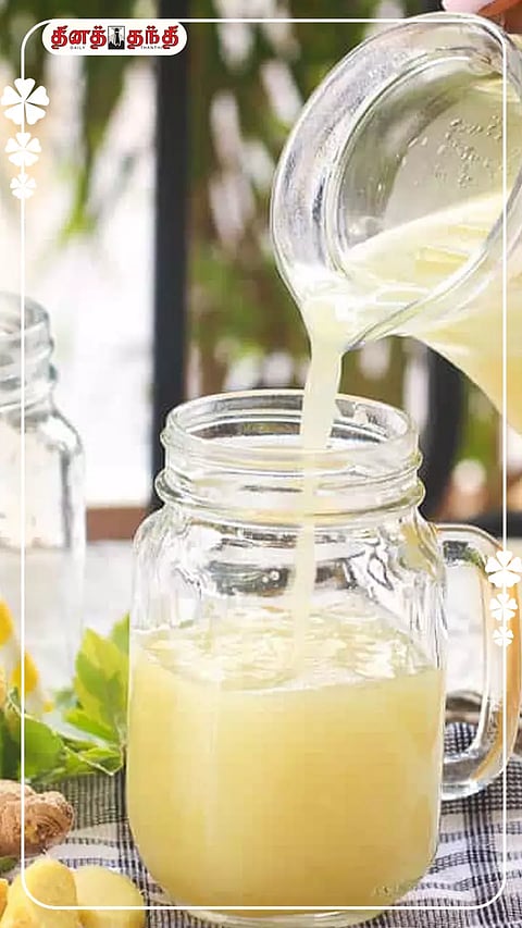 காலையில் இஞ்சி சாறு பருகுவதால் கிடைக்கும் நன்மைகள்..!