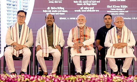 நாடாளுமன்ற விவாதத்தில் பங்கேற்க எதிர்க்கட்சிகளுக்கு விருப்பமில்லை; மத்திய மந்திரி கிரண் ரிஜிஜு