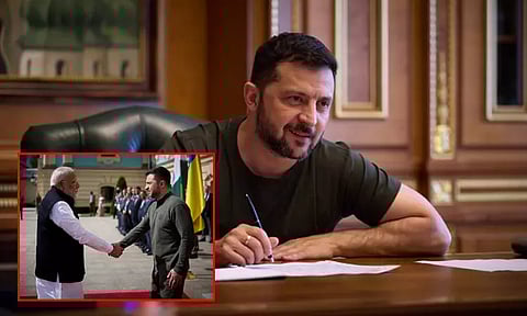 பிரதமர் மோடியுடன் செப்டம்பரில் நேரில் சந்திப்பு; ஜெலன்ஸ்கி தகவல்