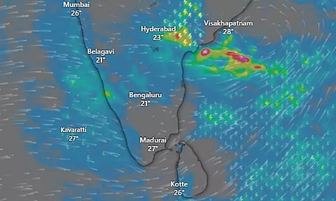 வங்கக் கடலில் உருவானது காற்றழுத்தத் தாழ்வுப் பகுதி