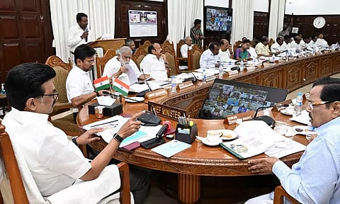 திட்டங்களின் செயலாக்கம் குறித்து மாவட்ட கலெக்டர்களுடன் மு.க.ஸ்டாலின் ஆலோசனை