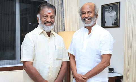 சினிமாவில் 50 ஆண்டுகளை நிறைவு செய்த ரஜினிகாந்த் - ஓ.பன்னீர்செல்வம் வாழ்த்து