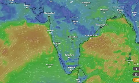 வங்கக் கடலில் அடுத்த 12 மணி நேரத்தில் காற்றழுத்த தாழ்வு மண்டலம் உருவாகிறது - வானிலை மையம் தகவல்