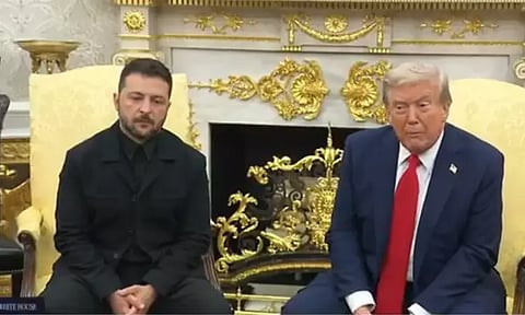 வெள்ளை மாளிகையில் டிரம்ப் - ஜெலென்ஸ்கி சந்திப்பு