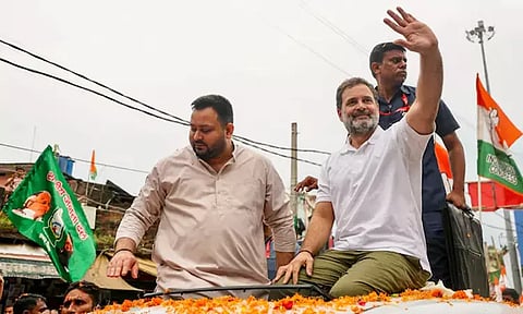 ராகுலை பிரதமர் ஆக்குவோம் - தேஜஸ்வி யாதவ் சூளுரை