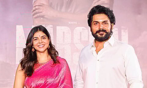 கார்த்தியின் "மார்ஷல்" பட வில்லன் இவரா..?