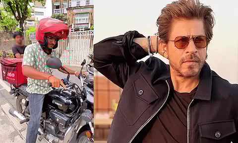 டெலிவரி பாயாக ஷாருக்கான் வீட்டில் நுழைய முயன்றவருக்கு நேர்ந்த சம்பவம்