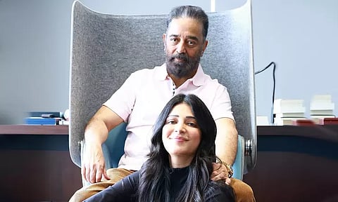 shruti haasan says kamal haasan not affected number game