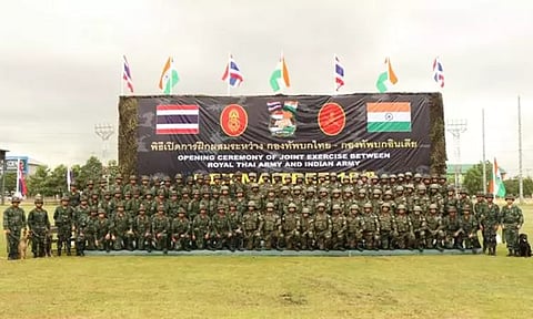 இந்தியா - தாய்லாந்து கூட்டு ராணுவ பயிற்சி ; அடுத்த மாதம் தொடக்கம்