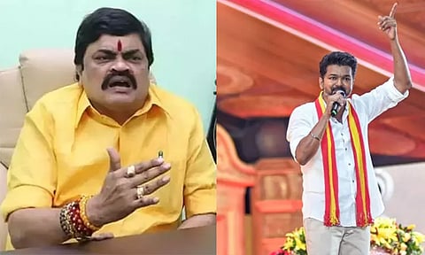 விஜய் பேச்சு சிறுபிள்ளைத்தனமானது: ராஜேந்திர பாலாஜி