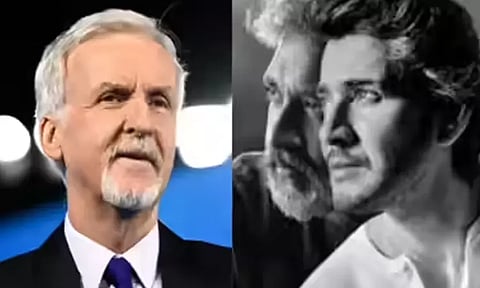 ராஜமவுலி படத்தின் பர்ஸ்ட் லுக் போஸ்டரை வெளியிடும் ஜேம்ஸ் கேமரூன்