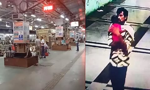 ரெயில் நிலையத்தில் ஒரு வயது பெண் குழந்தை கடத்தல் - போலீஸ் தீவிர விசாரணை