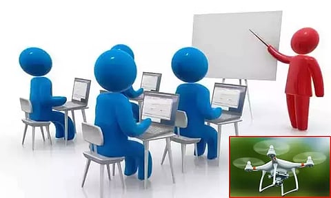 ட்ரோன் இயக்கும் 3 நாட்கள் பயிற்சி வகுப்பு - முன்பதிவு அவசியம்