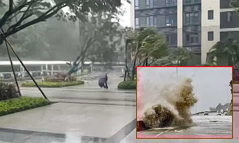 வியட்நாமை தாக்கிய கஜிகி புயல்; 3 லட்சம் பேர் பாதுகாப்பாக வெளியேற்றம்