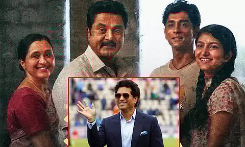 சச்சினுக்கு நன்றி தெரிவித்த நடிகர் சரத்குமார்