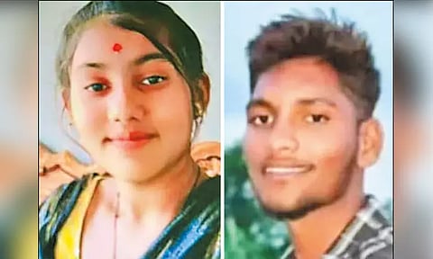 கள்ளக்காதல் ஜோடி கிணற்றில் தள்ளி கொலை: பெண்ணின் தந்தை உள்பட 3 பேர் வெறிச்செயல்