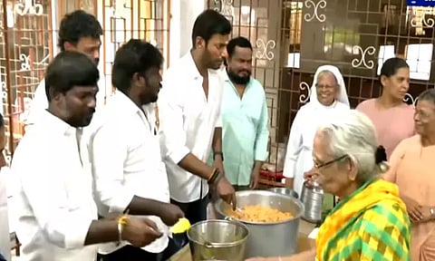 ரஜினிக்கு விரைவில் பாராட்டு விழா - நடிகர் விஷால்