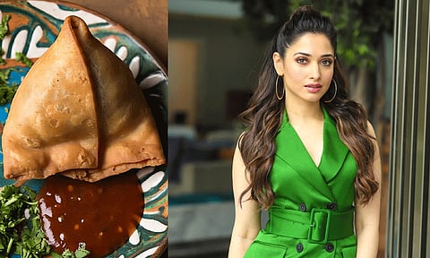 ஒரே நேரத்தில் நான் 5 சமோசாக்களை சாப்பிடுவேன்- தமன்னா சுவாரஸ்ய பேச்சு