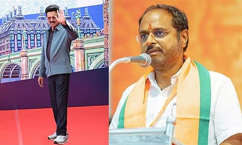 முதல்-அமைச்சர் சென்றிருப்பது அரசு பயணமா? இன்ப சுற்றுலாவா? - பாஜக கேள்வி