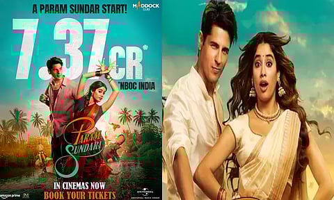 “பரம் சுந்தரி” படத்தின் முதல் நாள் வசூல் விவரம்