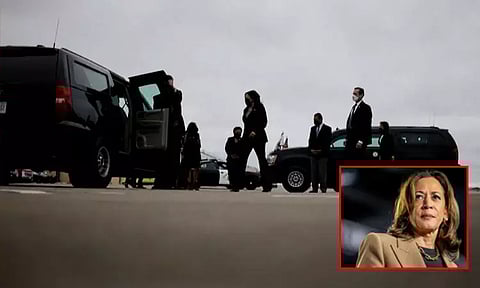 கமலா ஹாரிசுக்கு வழங்கப்பட்ட ரகசிய சேவை பாதுகாப்பு ரத்து