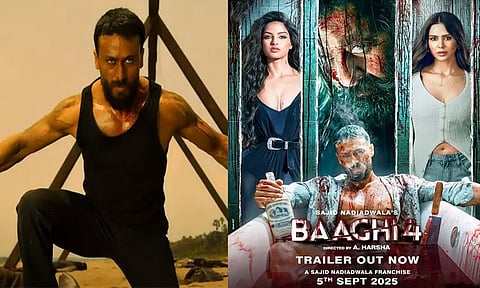 டைகர் ஷ்ராப் - சஞ்சய் தத் இணையும் “பாகி 4” டிரெய்லர் வெளியீடு