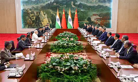 பிரதமர் மோடி- ஜி ஜின்பிங் பேசியது என்ன? வெளியுறவுத்துறை விளக்கம்