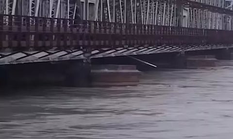 வட மாநிலங்களில் கனமழை: யமுனை நதியில் வெள்ளப்பெருக்கு