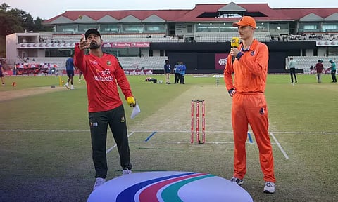 3வது டி20 போட்டி; வங்காளதேச அணிக்கு எதிராக நெதர்லாந்து பந்துவீச்சு தேர்வு