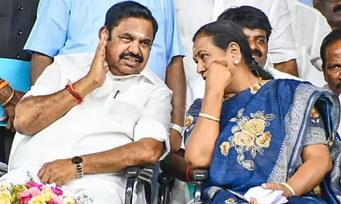 எடப்பாடி பழனிசாமி முதுகில் குத்திவிட்டதாக நான் சொல்லவே இல்லை - பிரேமலதா விஜயகாந்த்