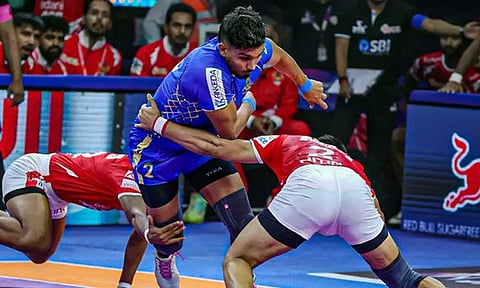 புரோ கபடி லீக்: தமிழ் தலைவாஸ் அதிர்ச்சி தோல்வி