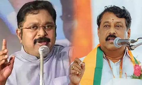 கூட்டணியில் இருந்து விலக நயினாரே காரணம் - டிடிவி தினகரன் பரபரப்பு குற்றச்சாட்டு