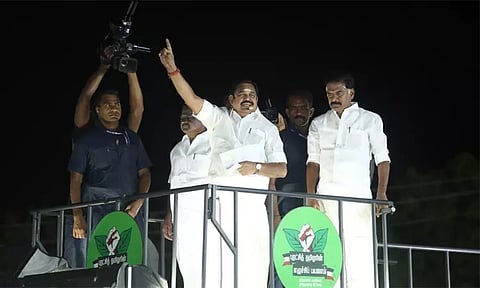 எடப்பாடி பழனிசாமியின் 5-வது கட்ட பிரசார பயணம் அறிவிப்பு