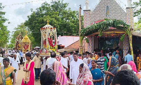 காளையார் கோவில்: புனித ஆரோக்கிய அன்னை ஆலய திருவிழா