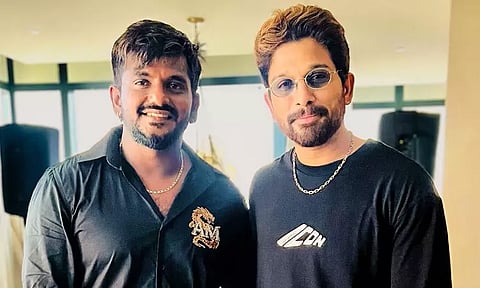 'Dragon' director meets Allu Arjun