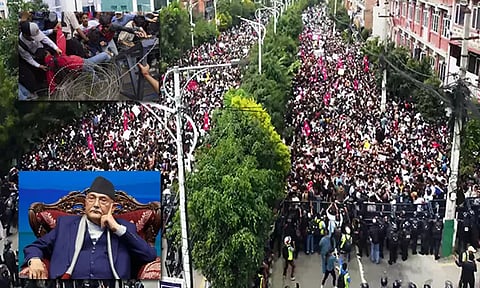 நேபாளத்தில் வலுக்கும் போராட்டம்.. அரசுக்கு அதிகரிக்கும் நெருக்கடி.. நாட்டை விட்டு வெளியேற பிரதமர் திட்டம்?