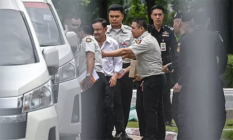 தாய்லாந்தில் மீண்டும் சிறைக்கு அனுப்பப்பட்ட பிரதமர்