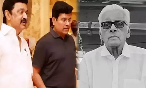 முதல்-அமைச்சர் மு.க.ஸ்டாலினின் மருமகன் சபரீசனின் தந்தை காலமானார்