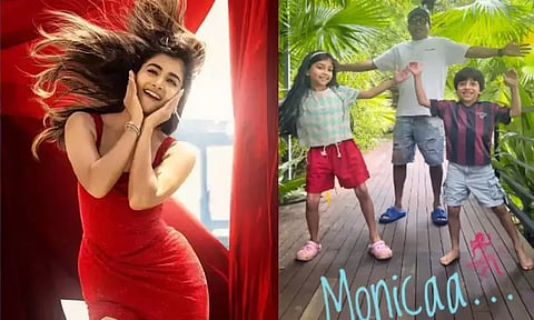 தனது குழந்தைகளுடன் மோனிகா பாடலுக்கு நடனமாடிய “கூலி” பட நடிகர்