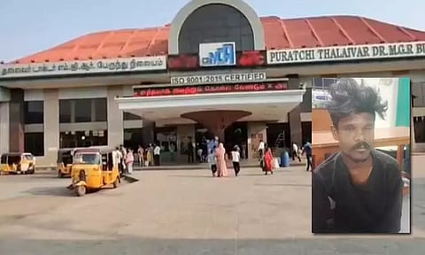 சென்னை கோயம்பேட்டில் அரசு பஸ் கடத்தல் - ஆந்திராவில் மீட்பு