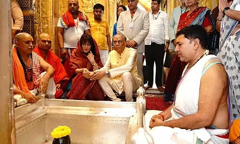 அயோத்தி ராமர் கோவிலில் மொரீசியஸ் பிரதமர் சாமி தரிசனம்