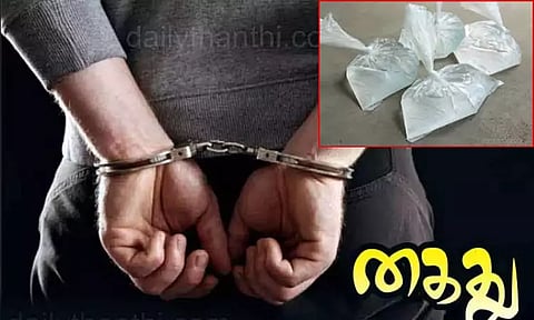 ஈரோடு: தோட்டத்தில் கள்ளச்சாராயம் காய்ச்சிய திமுக நிர்வாகி உள்பட இரண்டு பேர் கைது